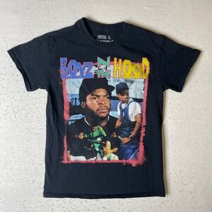Ripple Junction Boyz n the Hood Movie Graphic T Shirt Black Ice Cube Mens Size S